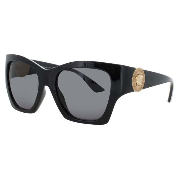 Versace 0VE4452 Women\'s Sunglasses GB1 BLACK ACETATE